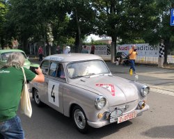 Wolfgang Kiessling unterwegs im Rallye P50